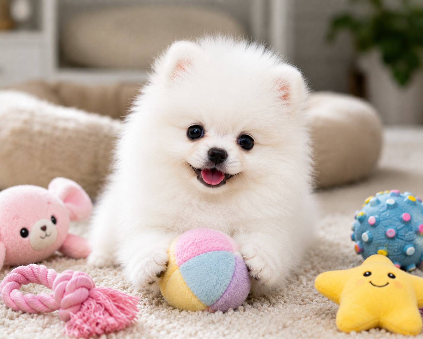 Bella — female Pomeranian puppy